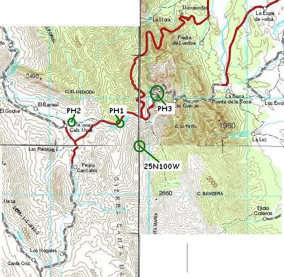 topographic map