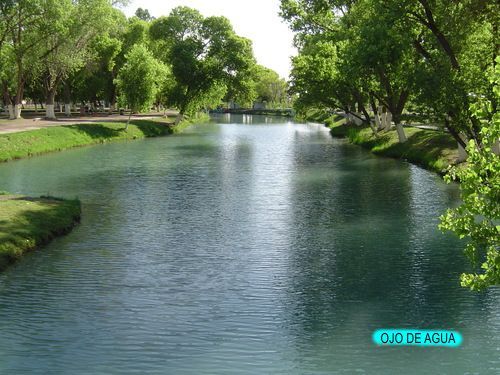 Ojo de Agua en Villa López. Spring in Villa Lopez