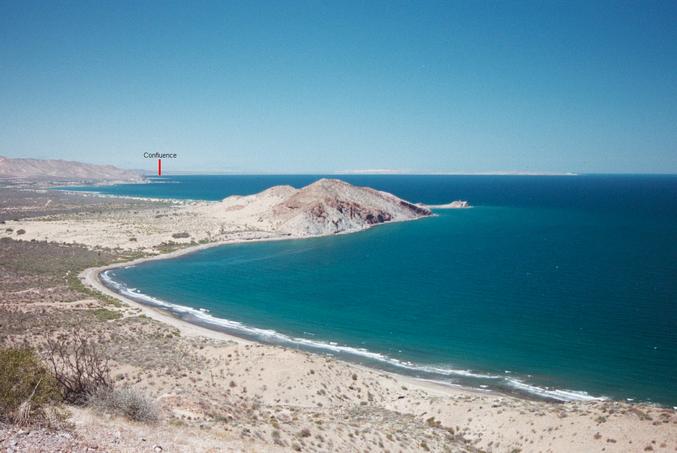 Overview from hill south of Mulege