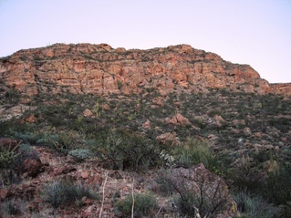 #1: Here it is about 150 yards up from the bottom of the Canyon. Dead center of the photo.