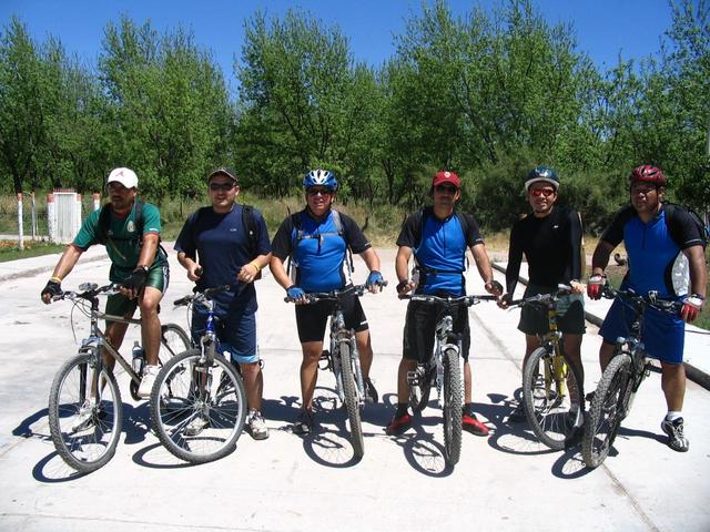 From left Jesús, Julio, Juan, Fernando, Me and Martin