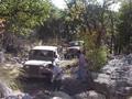#4: We drove our Jeeps through some difficult trails.