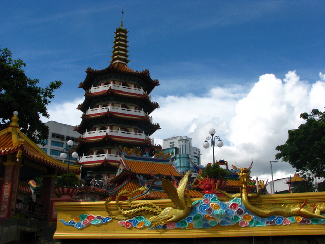 Chinese Temple in Sibu