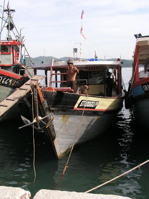 The boat rented for the epic voyage