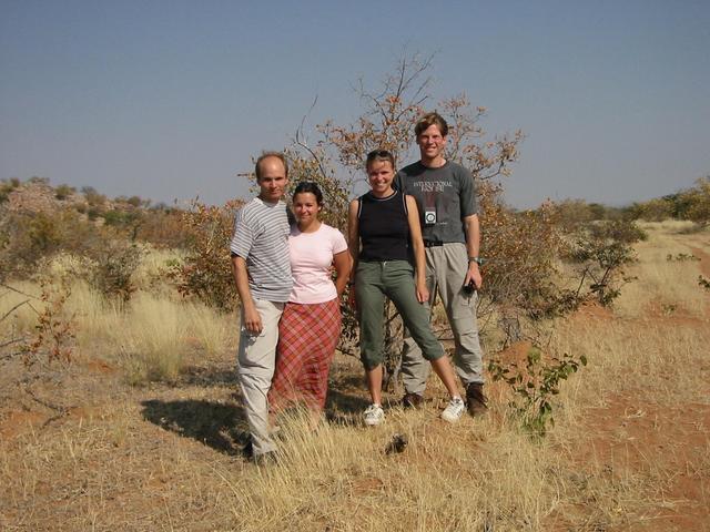 The four of us,