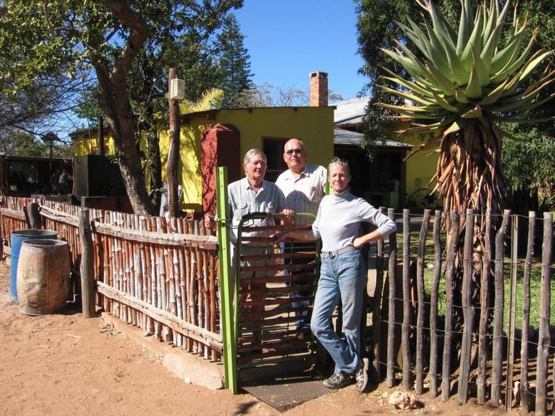 Frank de Roux, his friend, and Babs