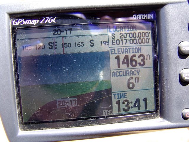 GPS reading