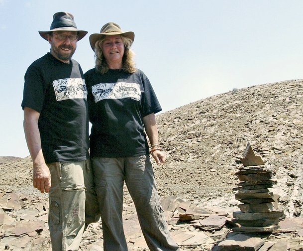 Us at the cairn