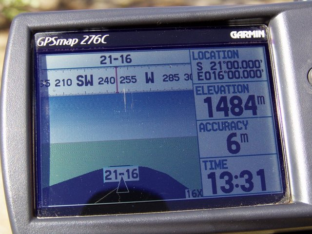 GPS reading