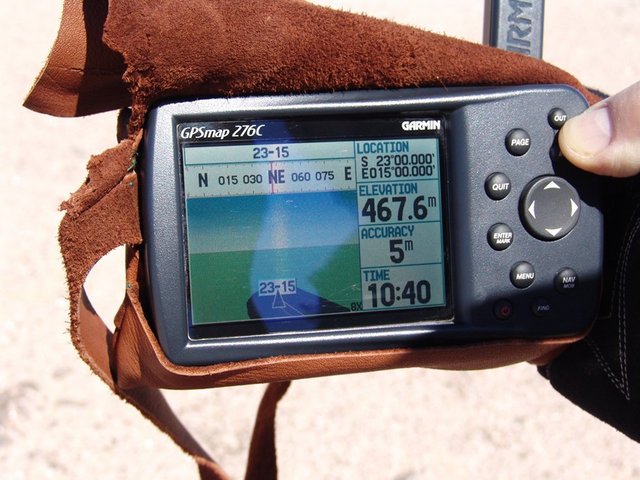 GPS reading