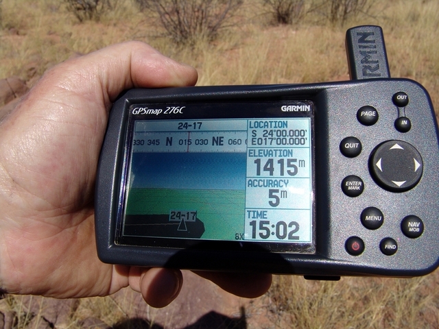 GPS reading