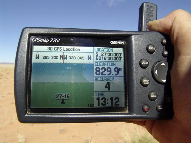 GPS reading