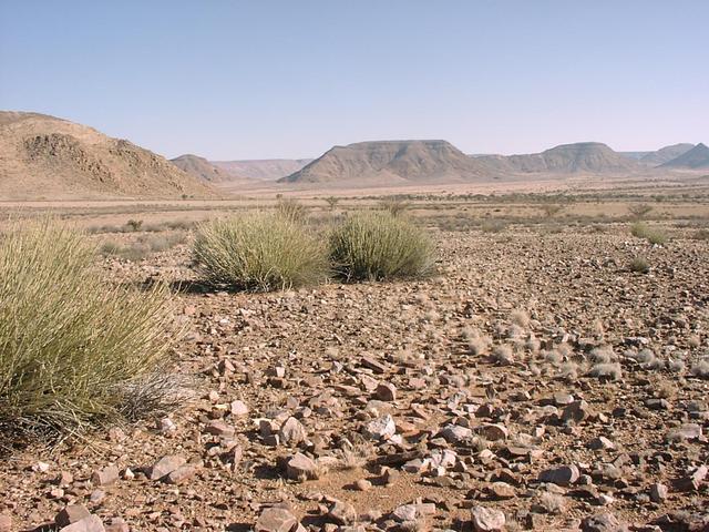 General view of confluence area