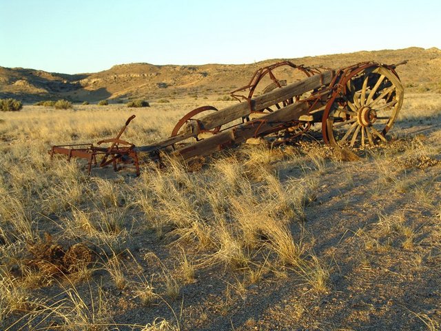 The old ox wagon
