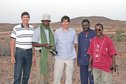 #7: Confluence visitors, L to R: G. Tappan, A. Massaoudou, R. Harris, Y. Guéro, L. Mahamane