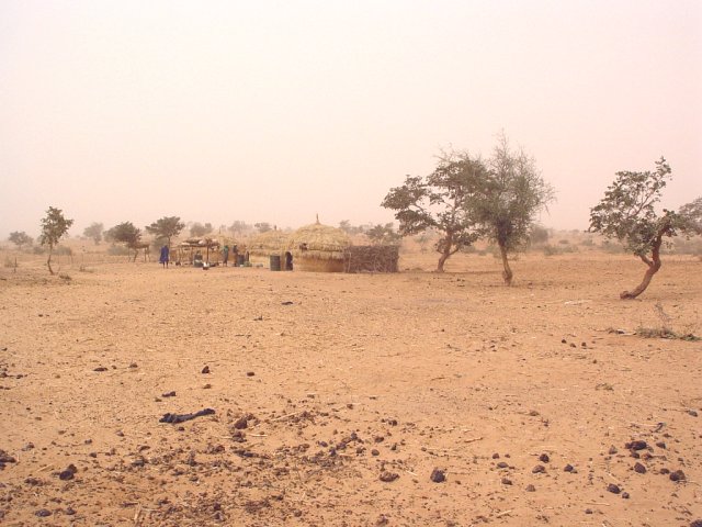 A shot of the Confluence in the village of Barengo