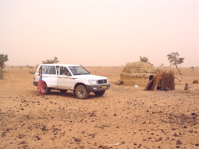 The Cruiser sitting on the confluence point (looking northeast)