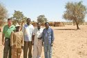 #7: The confluence visitors: L to R: G. Tappan, L. Mahamane, A. Massaoudou, I. Alfari, Y. Guéro