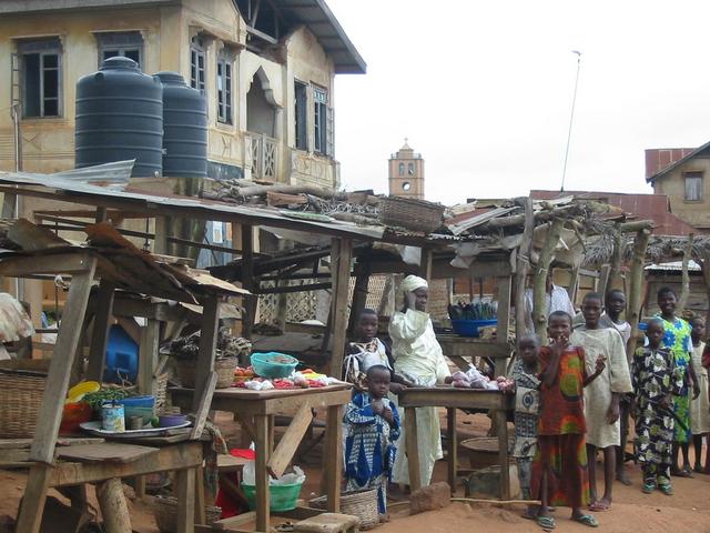 Village scene at Ora