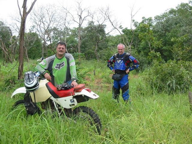 Helmut and Armin near the Confluence