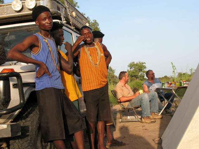 Kambali men visiting us