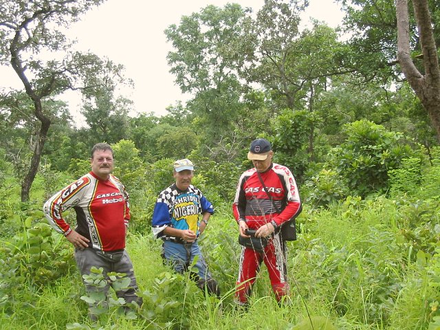 Helmut, Jimmy, and Armin at the Confluence