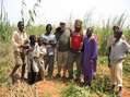 #7: Udo, Helmut, and some villagers at the Confluence