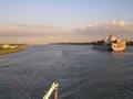 #3: A view of the "Nieuwe Waterweg, linking Rotterdam with the sea