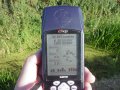 #2: The GPS read-out at the spot.
