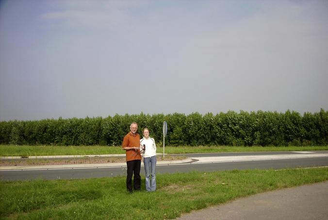 Magdalena und Matthias am Punkt - Magdalena and Matthias at N52E05