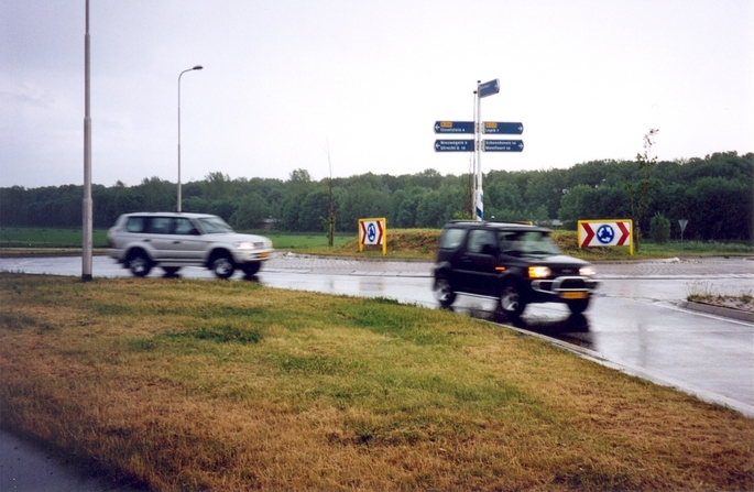 General view of the confluence (towards S)