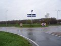 #3: View to the south with traffic circle