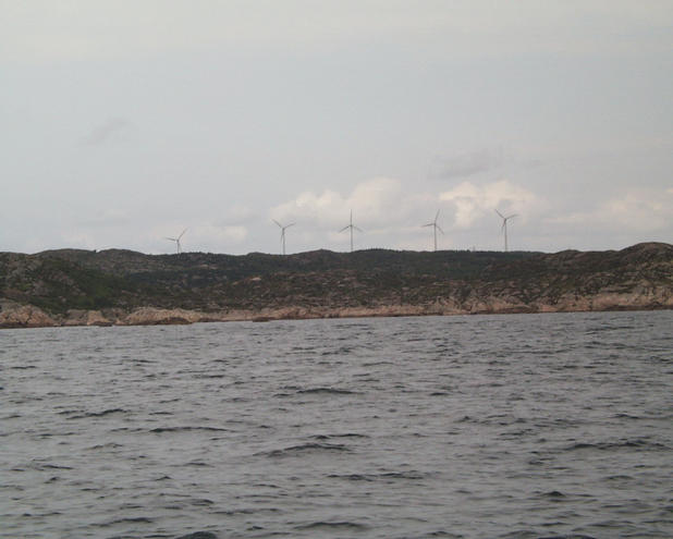 Windmills on the Lindesnes peninsula