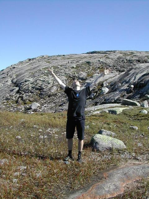 Eirik at the confluence