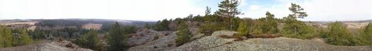 #1: 360 degree panorama taken 30 m NE of the confluence