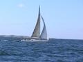 #5: Sailboats pass less than half a mile away all day (West view)