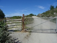 #7: The gate at the head of the forest road