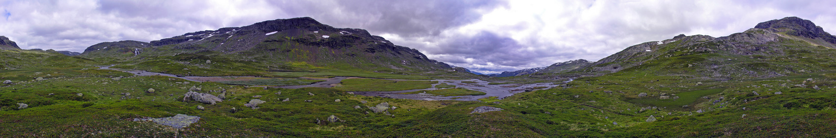 360 degree view taken from hill 75m west of the point