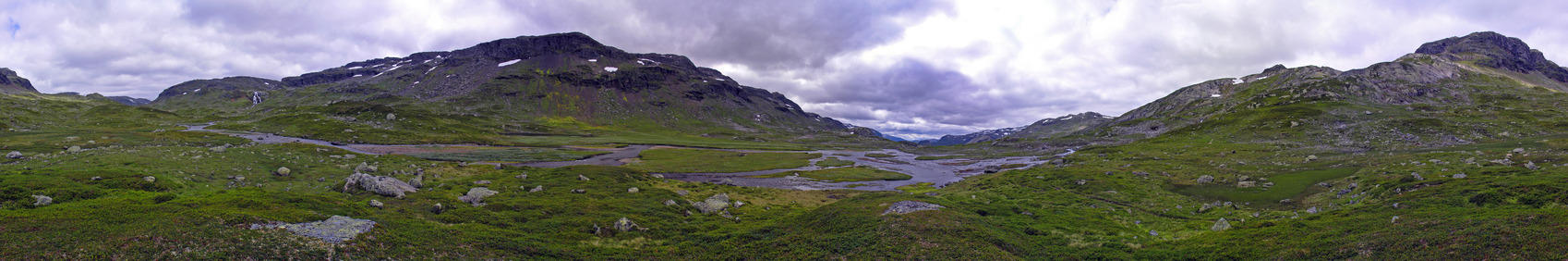 360 degree view taken from hill 75m west of the point