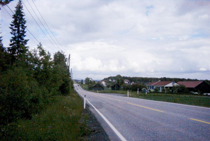 E35 in the direction of Hønefoss