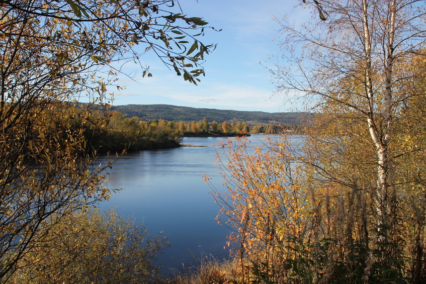 The valley of the river Glomma