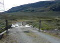 #2: The road from Breistølen is barred by this locked gate