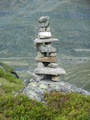 #9: DNT cairn marking the trail