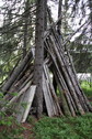 #8: Small pyramid of wood, next to the point