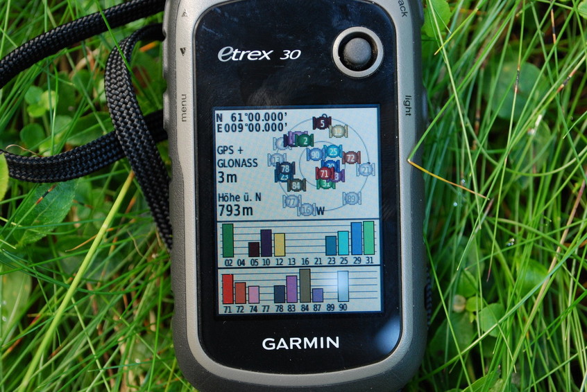 GPS reading at CP 61N-9E