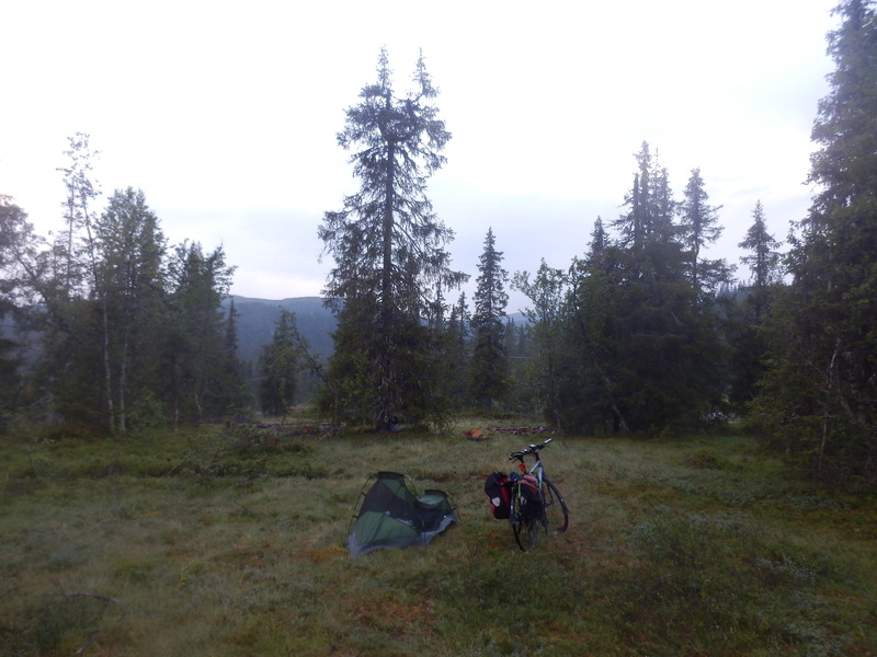 My Camp at 1000 m Elevation in 10 km Distance