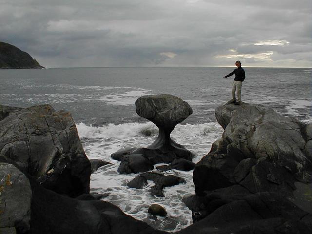 The famous 'Kannesteinen', a few kilometers from the confluence.