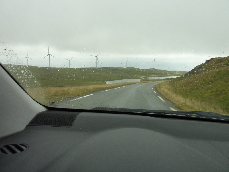 Windmills on the top of the hill