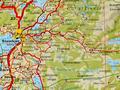 #3: Map of the area, with confluence marked
