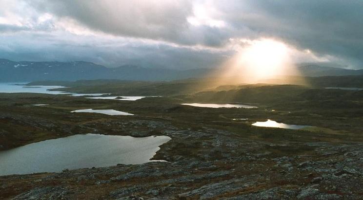 view west from the "Juttar"